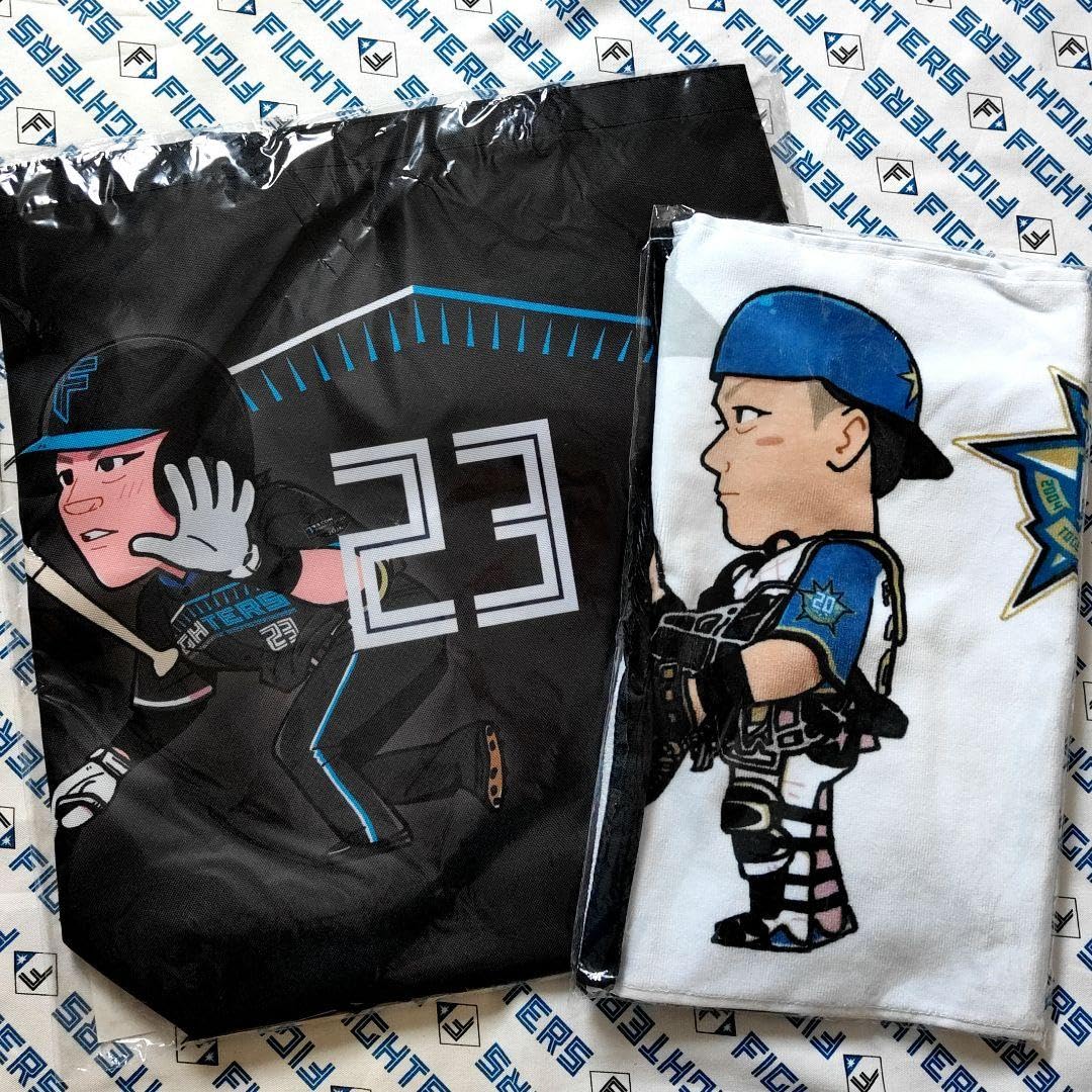 非売品】日ハム株主限定Tシャツトートバッグタオル各2セット